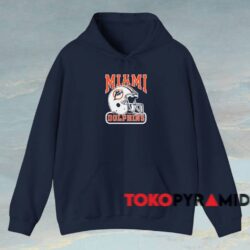 80s Miami Dolphins NFL Football Shirt 2 80s Miami Dolphins Nfl Football Shirt Navy Hoodie
