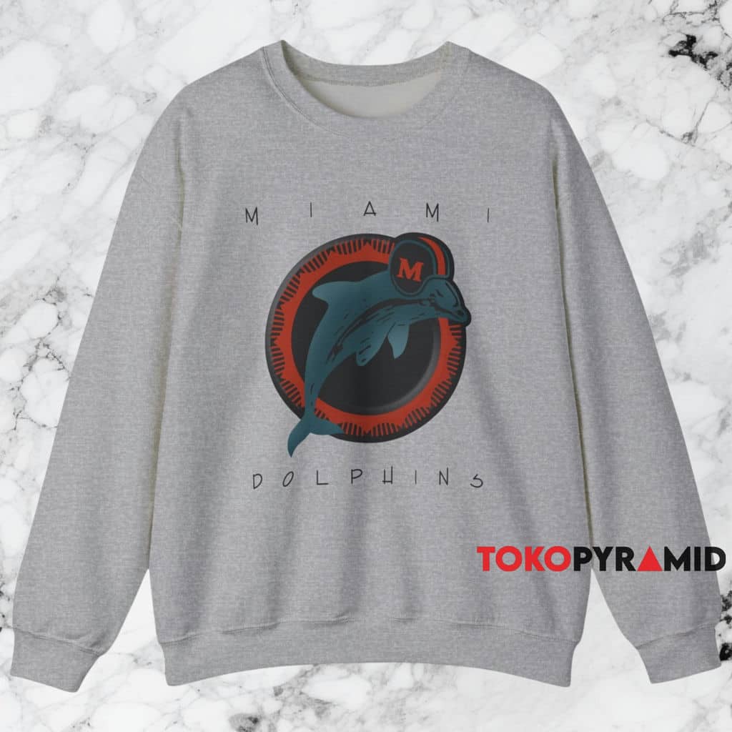 80s Miami Dolphins Nfl Logo Shirt Grey Sweatshirt 80s Miami Dolphins Nfl Logo Shirt Grey Sweatshirt