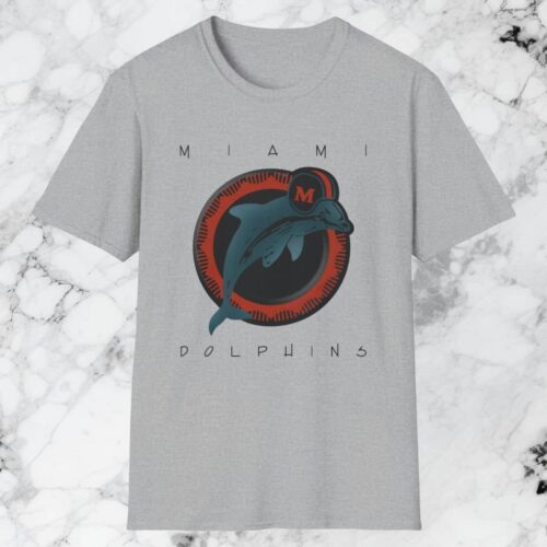 80s Miami Dolphins Nfl Logo Shirt Grey T shirt 80s Miami Dolphins Nfl Logo Shirt Grey T shirt