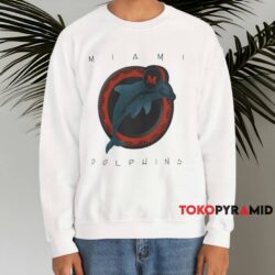 80s Miami Dolphins NFL Logo Shirt 2 80s Miami Dolphins Nfl Logo Shirt White Sweatshirt
