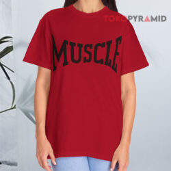 80’s Muscle Ironic Workout Gym Shirt 4 80’s Muscle Ironic Workout Gym Red T shirt