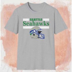 80s Nfl Seattle Seahawks Shirt Grey T shirt
