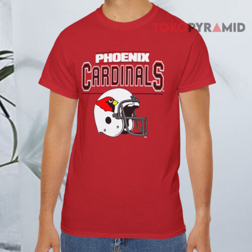 80s Phoenix Cardinals Vintage Nfl Red T shirt