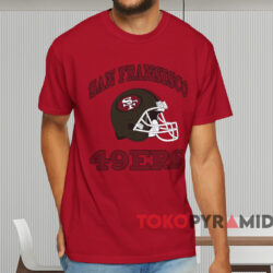 80s San Francisco 49ers T shirt Red T shirt