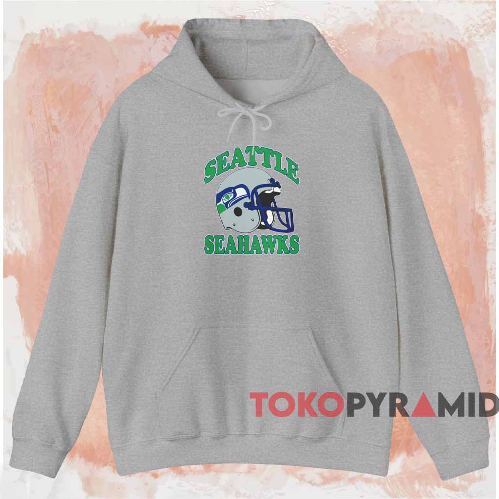 80s Seattle Seahawks Nfl Football Shirt Grey Hoodie 80s Seattle Seahawks Nfl Football Shirt Grey Hoodie