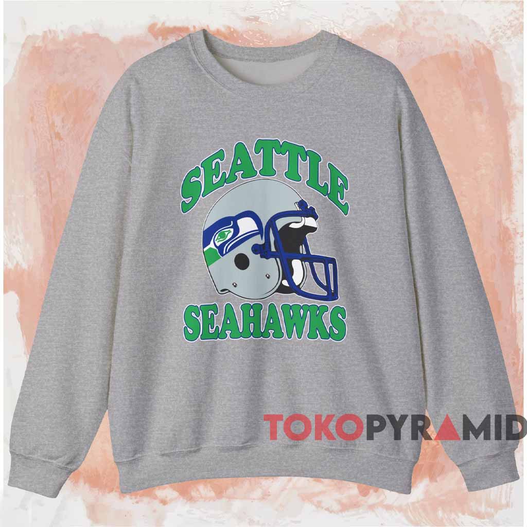 80s Seattle Seahawks Nfl Football Shirt Grey Sweatshirt 80s Seattle Seahawks Nfl Football Shirt Grey Sweatshirt