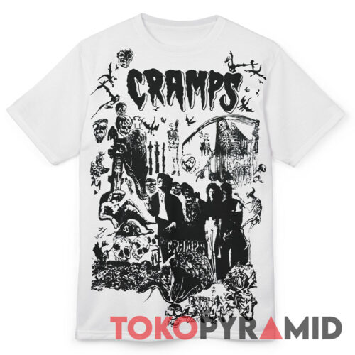 80s The Cramps Punk Rock Psychobilly Tour Shirt 80s The Cramps Punk Rock Psychobilly Tour Shirt