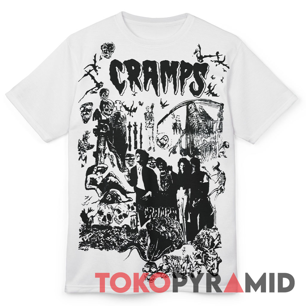 80s The Cramps Punk Rock Psychobilly Tour Shirt 80s The Cramps Punk Rock Psychobilly Tour Shirt