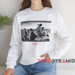 80s U2 Joshua Tree T-shirt 4 80s U2 Joshua Tree T shirt White Sweatshirt