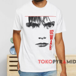 80s U2 War Concert T shirt White T shirt