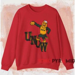 80s Unc Wilmington Seahawks Basketball Shirt Red Sweatshirt