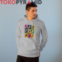 80s Vintage 1989 Rolling Stones Steel Wheels North American Tour 2 Sided Rare Grey Hoodie