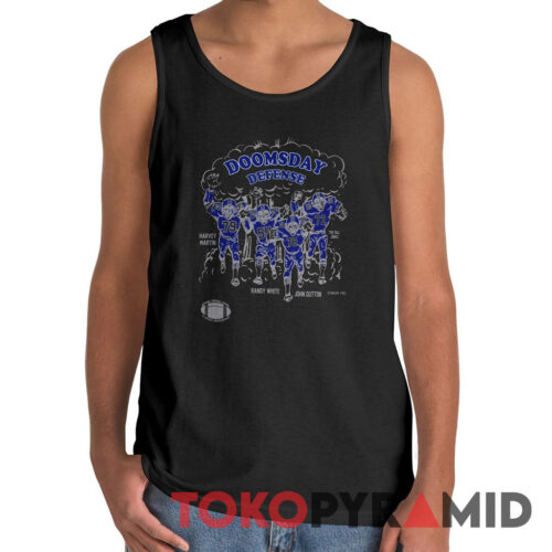 80s Vintage Dallas Cowboys Doomsday Defense 1982 NFLPA Rare Tank Top