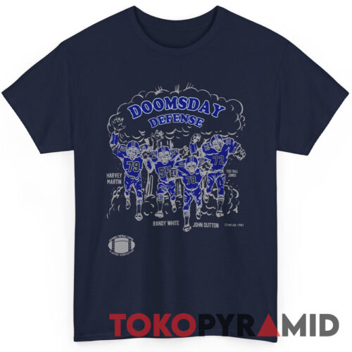 80s Vintage Dallas Cowboys Doomsday Defense 1982 NFLPA Rare Tee