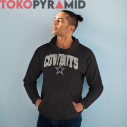 80s Vintage Dallas Cowboys Logo Star Unique Black Hoodie