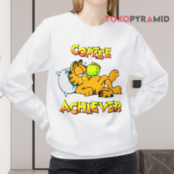 80s Vintage Garfield Coffee Achiever Shirt 3 80s Vintage Garfield Coffee Achiever Sweatshirt