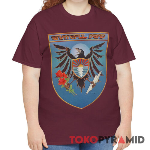 80s Vintage Grateful Dead 1983 Summer Tour Crow 2 Sided Rare Shirt Front 80s Vintage Grateful Dead 1983 Summer Tour Crow 2 Sided Rare Shirt Front