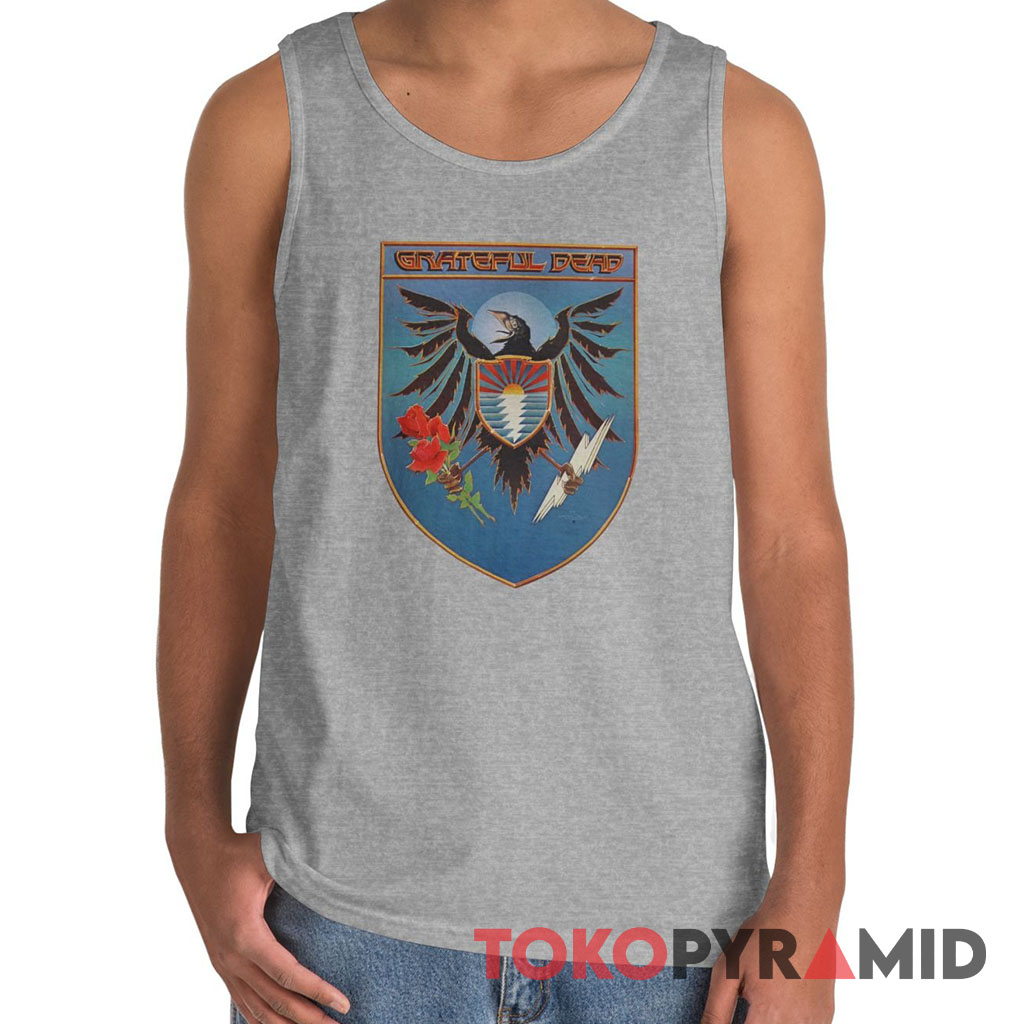 80s Vintage Grateful Dead 1983 Summer Tour Crow 2 Sided Rare Tank Top 80s Vintage Grateful Dead 1983 Summer Tour Crow 2 Sided Rare Tank Top