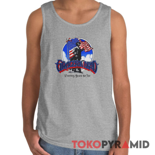 80s Vintage Grateful Dead 1985 Twenty Years So Far Rare Tank Top