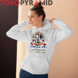 80s Vintage Grateful Dead 1987 US Tour Bob Dylan Alone Together 2-Sided Rare Shirt 2 80s Vintage Grateful Dead 1987 US Tour Bob Dylan Alone Together 2 Sided Rare