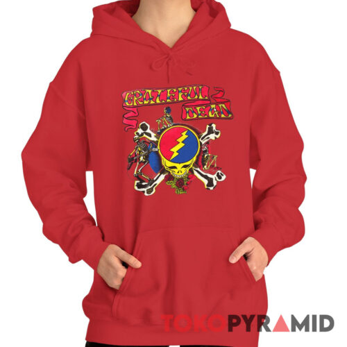 80s Vintage Grateful Dead 1989 Spring Tour Hoodie