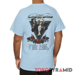 80s Vintage Grateful Dead 1989 Spring Tour Shirt Back