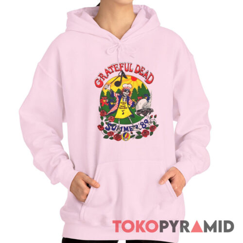 80s Vintage Grateful Dead 1989 Summer Cookin Us Tour Hoodie