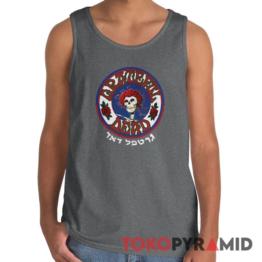 80s Vintage Grateful Dead Classic Logo Foreign Rare Tank Top 80s Vintage Grateful Dead Classic Logo Foreign Rare Tank Top
