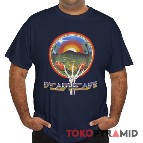 80s Vintage Grateful Dead Deadheads 1983 Summer Tour Shirt Front