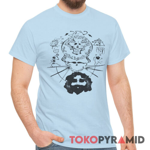 80s Vintage Grateful Dead Summer 1989 Concert Tour The Music Never Stopped Rare T Shirt