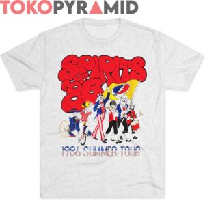 80s Vintage Grateful Dead Tom Petty Bob Dylan 1986 Summer Tour Spirits Of 86 Rare Shirt