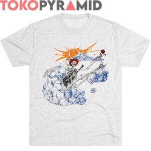 80s Vintage Grateful Dead Vincent Perez 1986 Skeleton Roses Rare