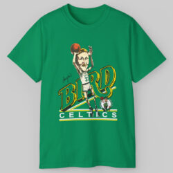 80s Vintage Larry Bird Boston Celtics Caricature T shirt