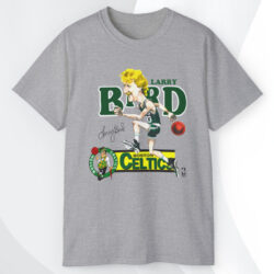 80s Vintage Larry Bird Caricature Boston Celtics T shirt