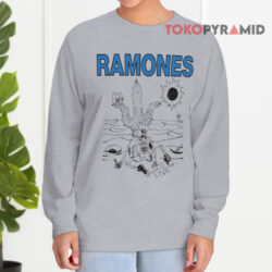 80s Vintage Ramones Loco Live Long sleeved