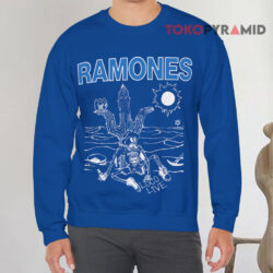 80s Vintage Ramones Loco Live Sweatshirt