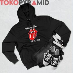 Vintage Rolling Stones 81 82 World Tour Concert 2-sided T-shirt 4 80s Vintage Rolling Stones 81 82 World Tour Concert 2 Sided Rare Hoodie