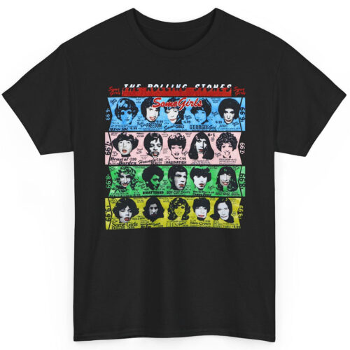 80s Vintage Rolling Stones Some Girls 1989 Rare T Shirt