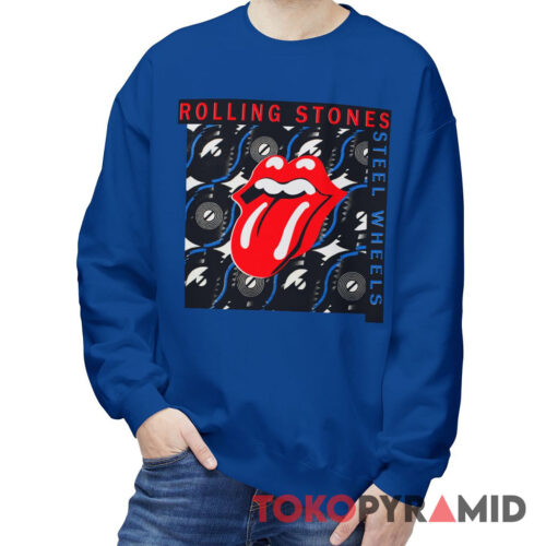 80s Vintage Rolling Stones Steel Wheels Tour 1989 Unique Sweatshirt