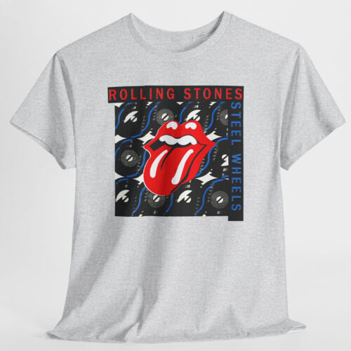 80s Vintage Rolling Stones Steel Wheels Tour 1989 Unique T Shirt
