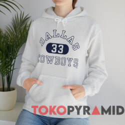 80s Vintage Tony Dorsett 33 Dallas Cowboys Unique T-shirt 4 80s Vintage Tony Dorsett 33 Dallas Cowboys Grey Hoodie