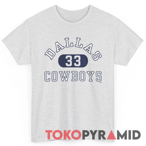 80s Vintage Tony Dorsett 33 Dallas Cowboys Unique T Shirt