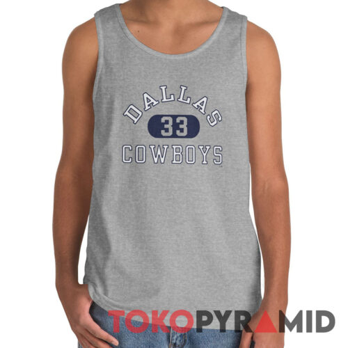 80s Vintage Tony Dorsett 33 Dallas Cowboys Unique Tank Top