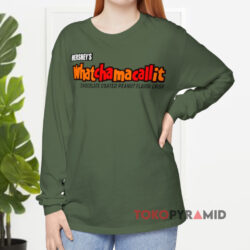 80s Vintage Whatchamacallit Hershey's Shirt Chocolate Coated Peanut Flavor Crisp 3 80s Vintage Whatchamacallit Hershey's Shirt Chocolate Coated Peanut Flavor Crisp Long sleeved