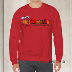 80s Vintage Whatchamacallit Hershey's Shirt Chocolate Coated Peanut Flavor Crisp Sweatshirt