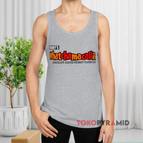 80s Vintage Whatchamacallit Hershey's Shirt Chocolate Coated Peanut Flavor Crisp Tank Top 80s Vintage Whatchamacallit Hershey's Shirt Chocolate Coated Peanut Flavor Crisp Tank Top