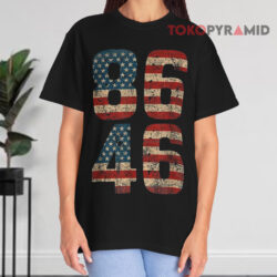 8646 Fire Biden Anti Biden Black T shirt