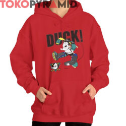 90S Anaheim Mighty Ducks Playing Hockey Shirt