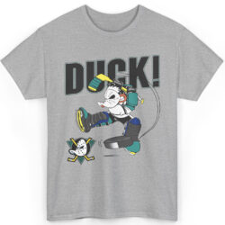 90S Anaheim Mighty Ducks Playing Hockey Shirt