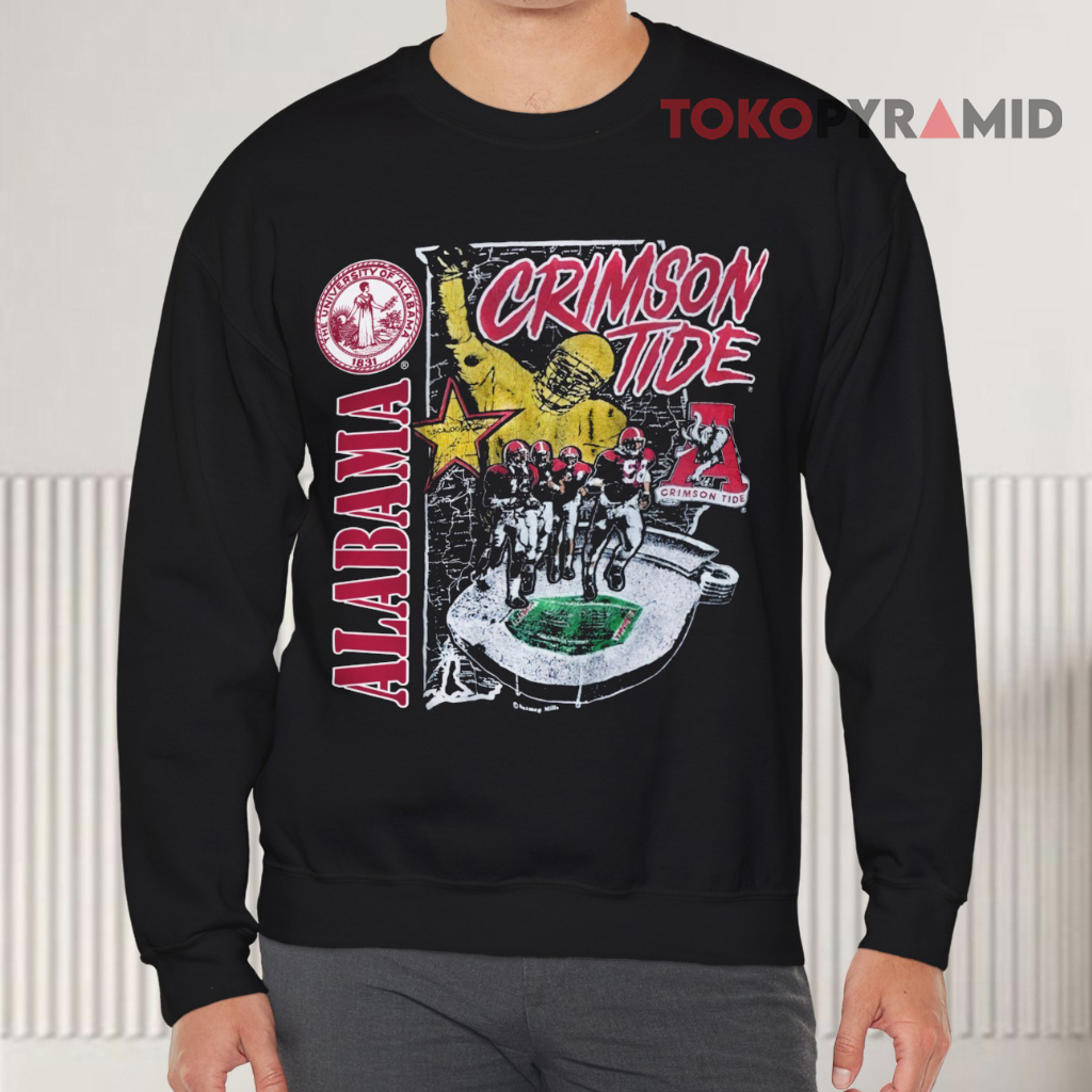 90s Alabama Crimson Tide Football Sweatshirt 90s Alabama Crimson Tide Football Sweatshirt